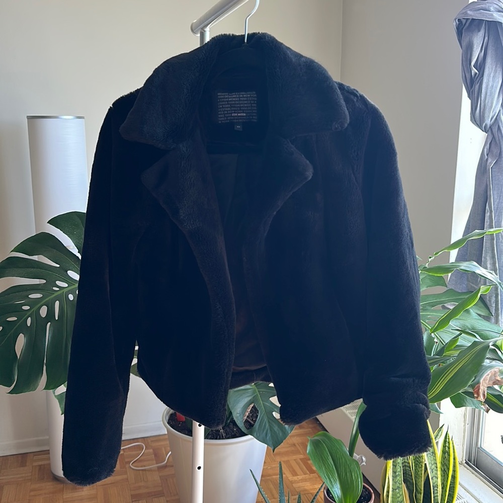Steve Madden Faux fur jacket in size S